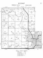 Midway Township, Jamestown, James River, Pipestem Creek, Stutsman County 1958